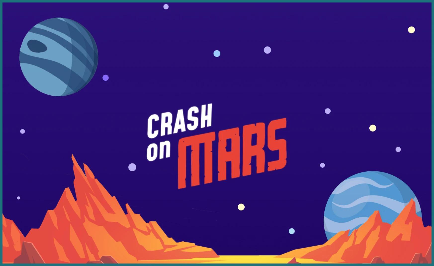 crash on mars big banner